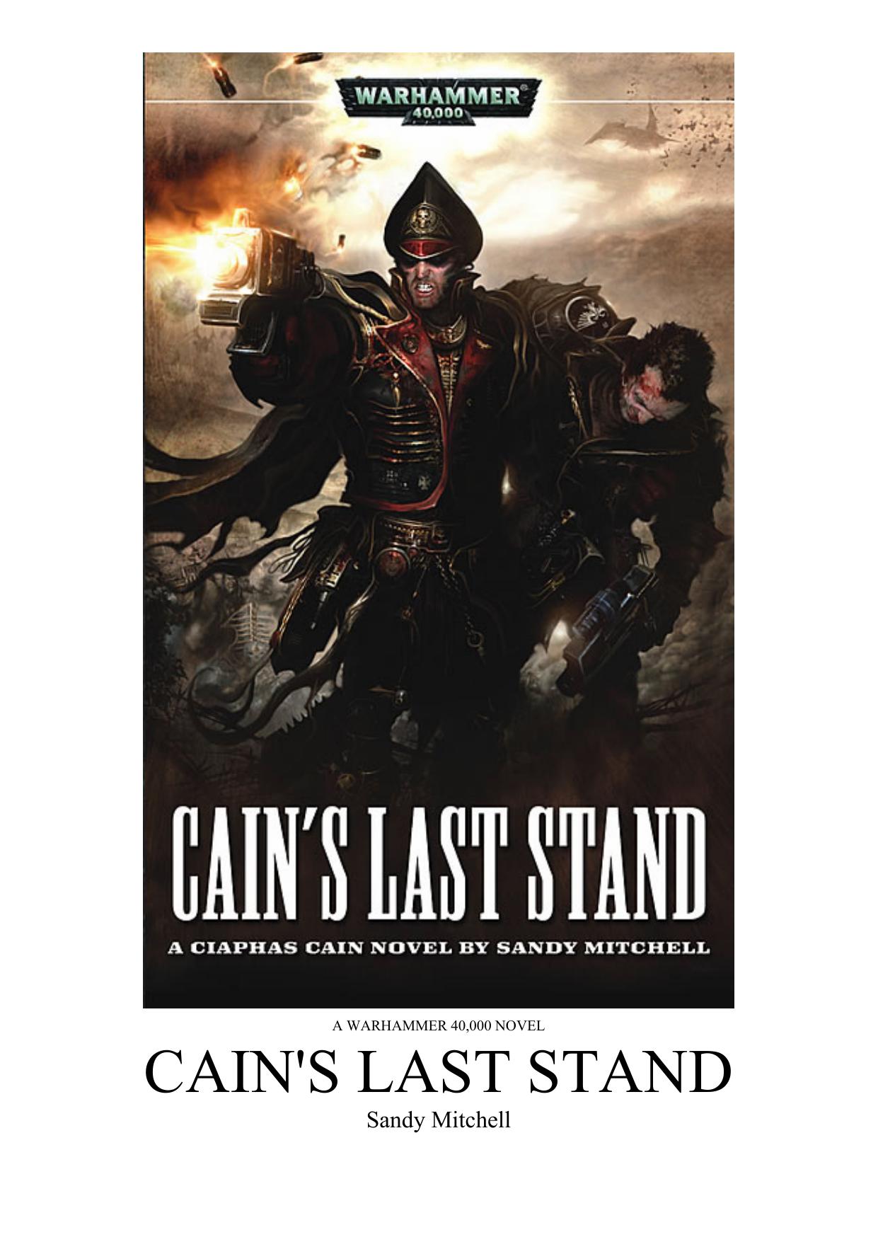 Microsoft Word - Sandy_Mitchell_Cains_Last_Stand.doc