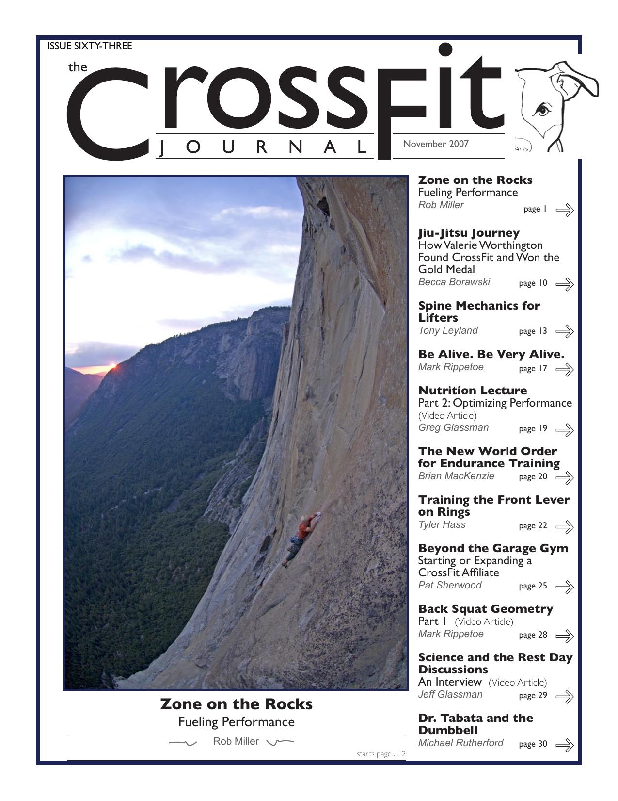 CrossFit Journal 63
