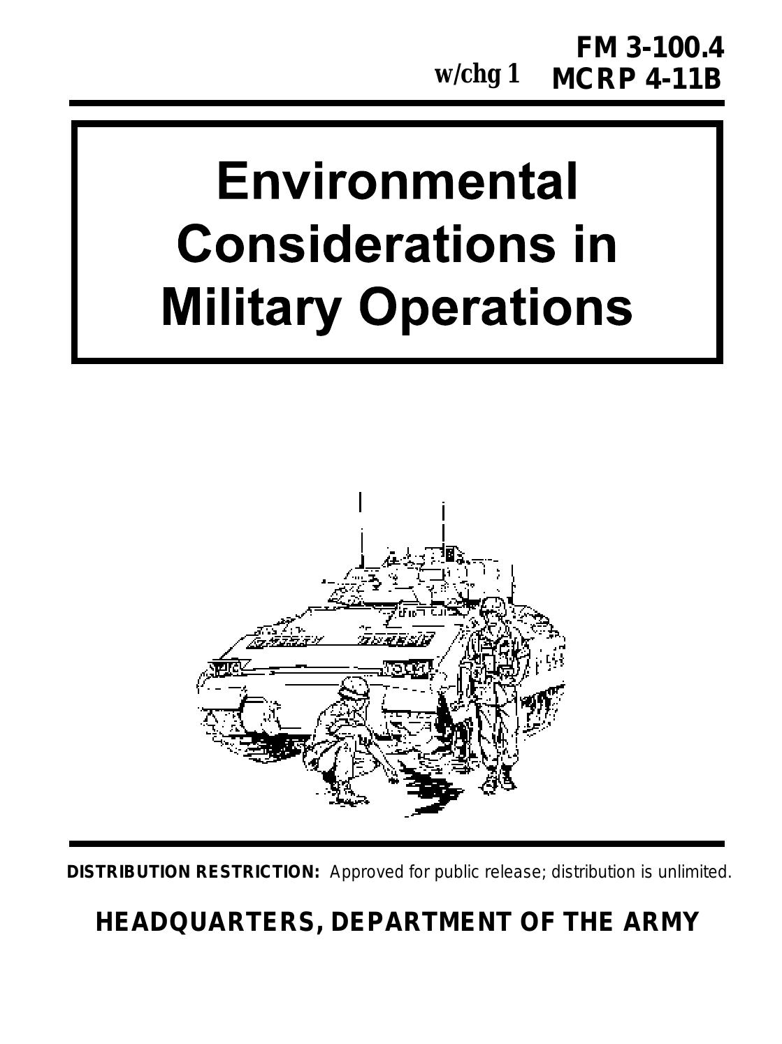 mcrp 4-11b environmental considerations in military operations