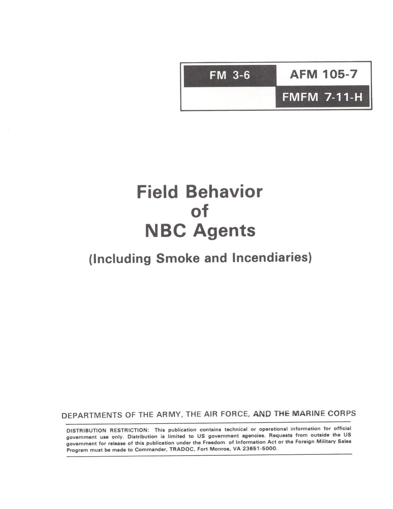 fm 3-6 field behavior of nbc agents