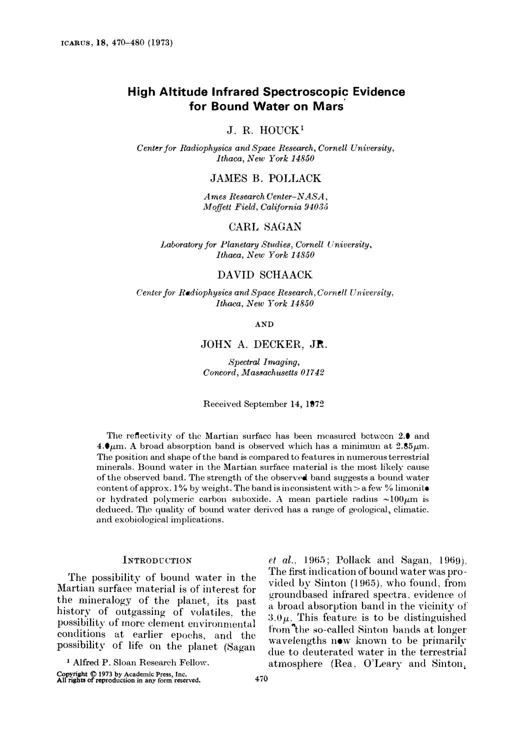 PII: 0019-1035(73)90156-5