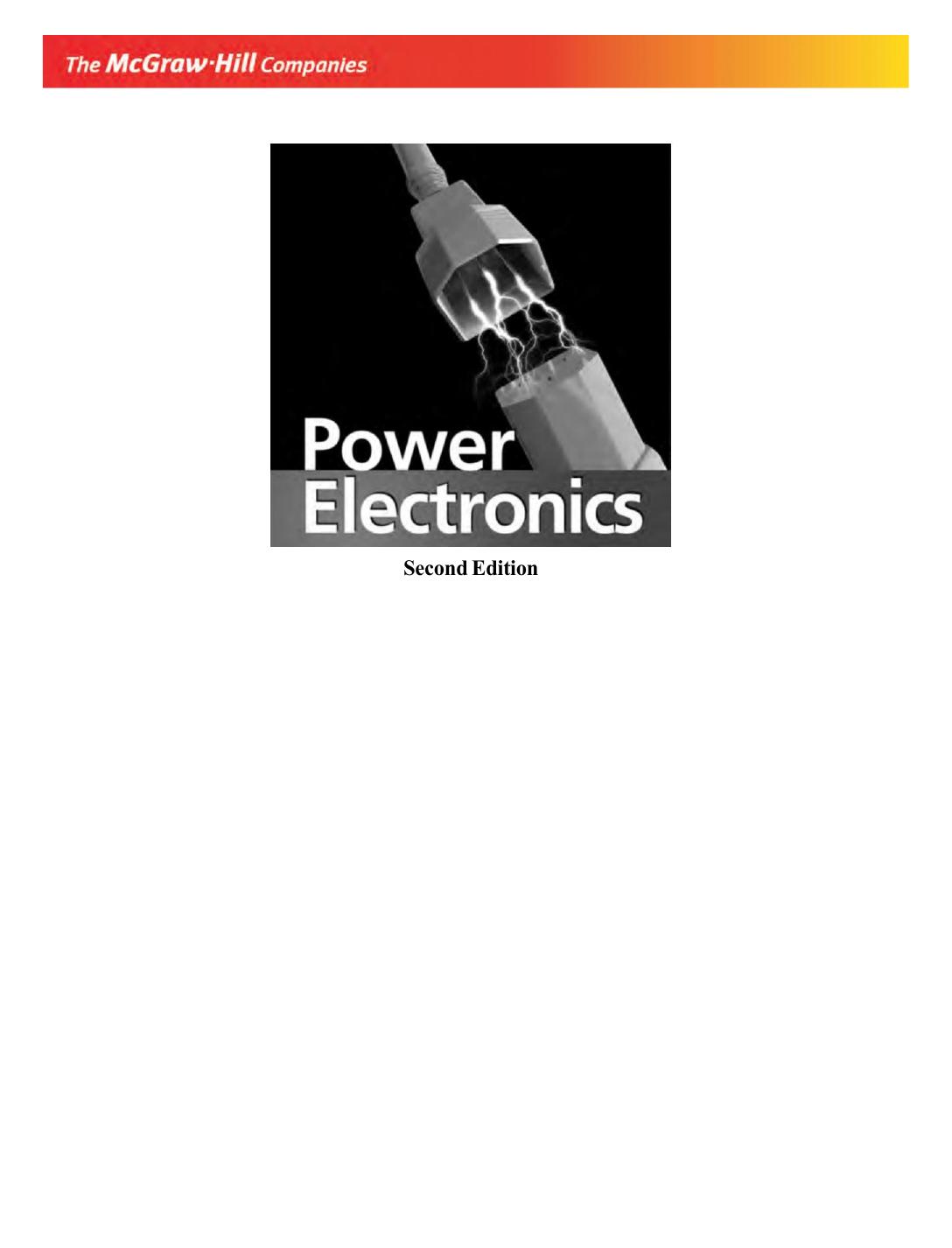 POWER ELECTRONICS Singh