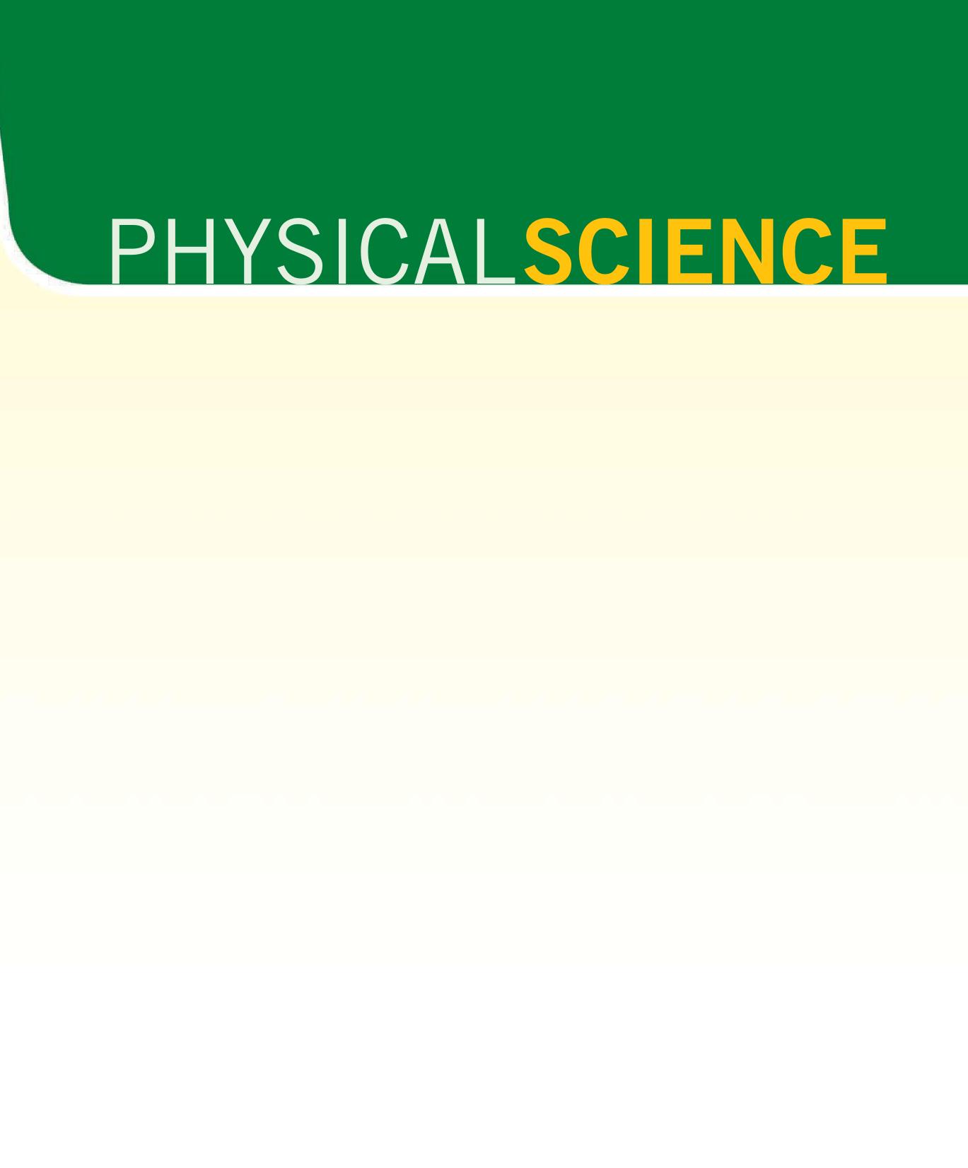 Physical Science Tillery Bill