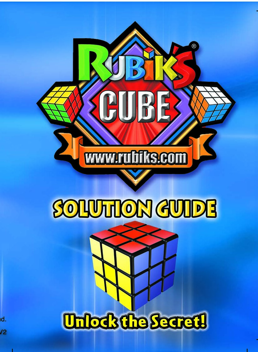 Rubik's Cube 3x3 Solution Guide