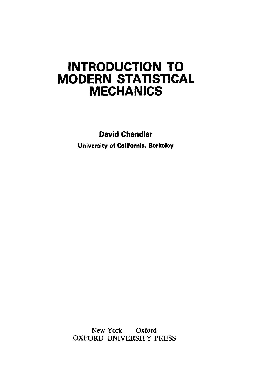 Introduction to modern statistical mechanics-Oxford University Press (1987)