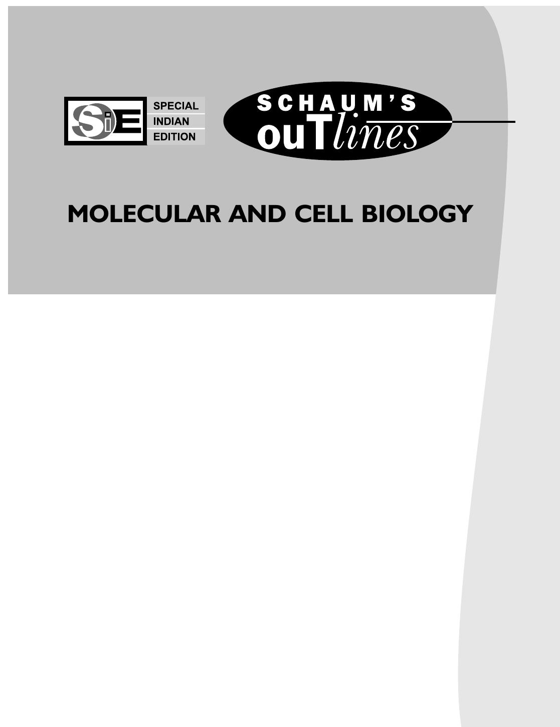 MOLECULAR AND CELL BIOLOGY SOS SIE STANSFIELD