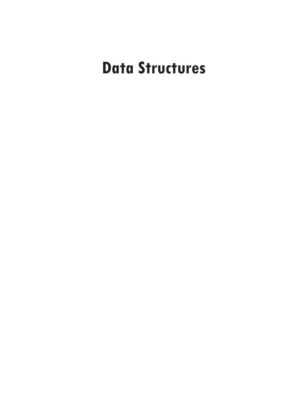 Data Structures AU 2018 Balagurusamy