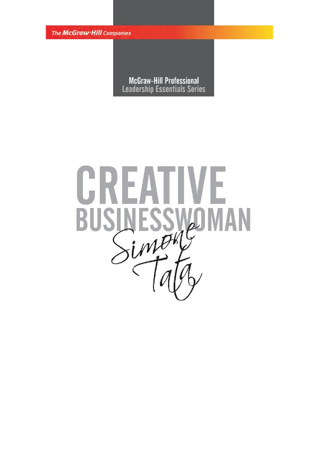 CREATIVE BUSINESSWOMAN SIMONE PANDIT