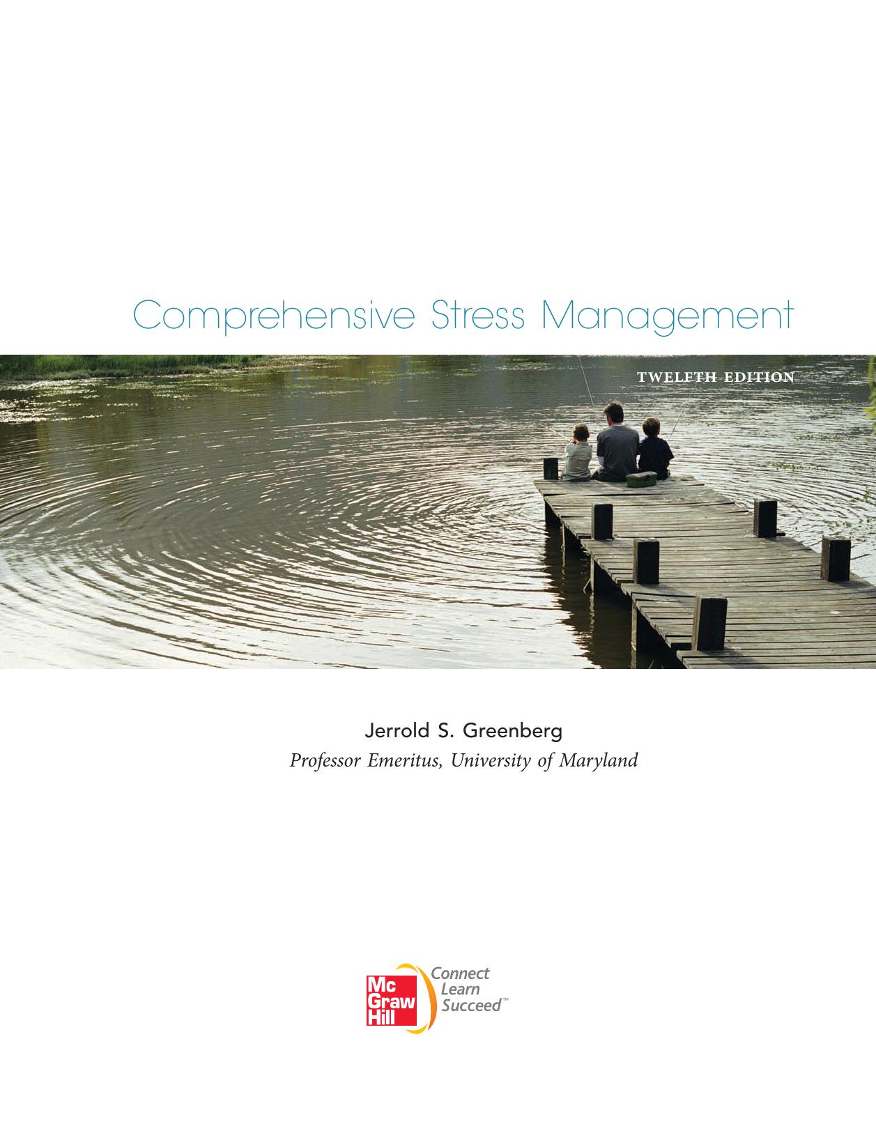 Comprehensive Stress Management Greenberg Jerrold