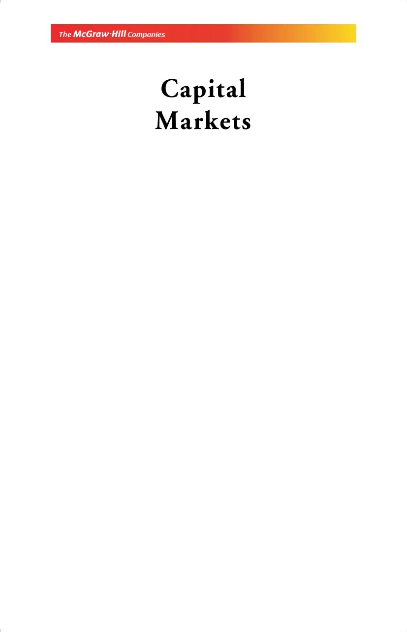 CAPITAL MARKETS 2E GURUSAMY
