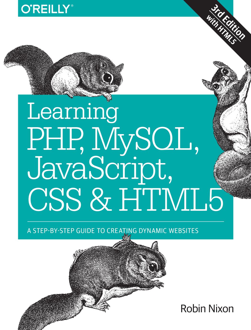 Learning PHP, MySQL, JavaScript, CSS & HTML5