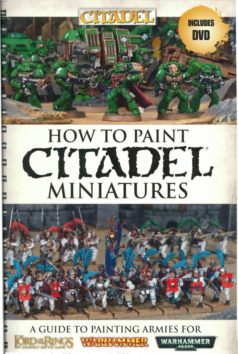 How to paint citadel miniatures (2012 .djvu