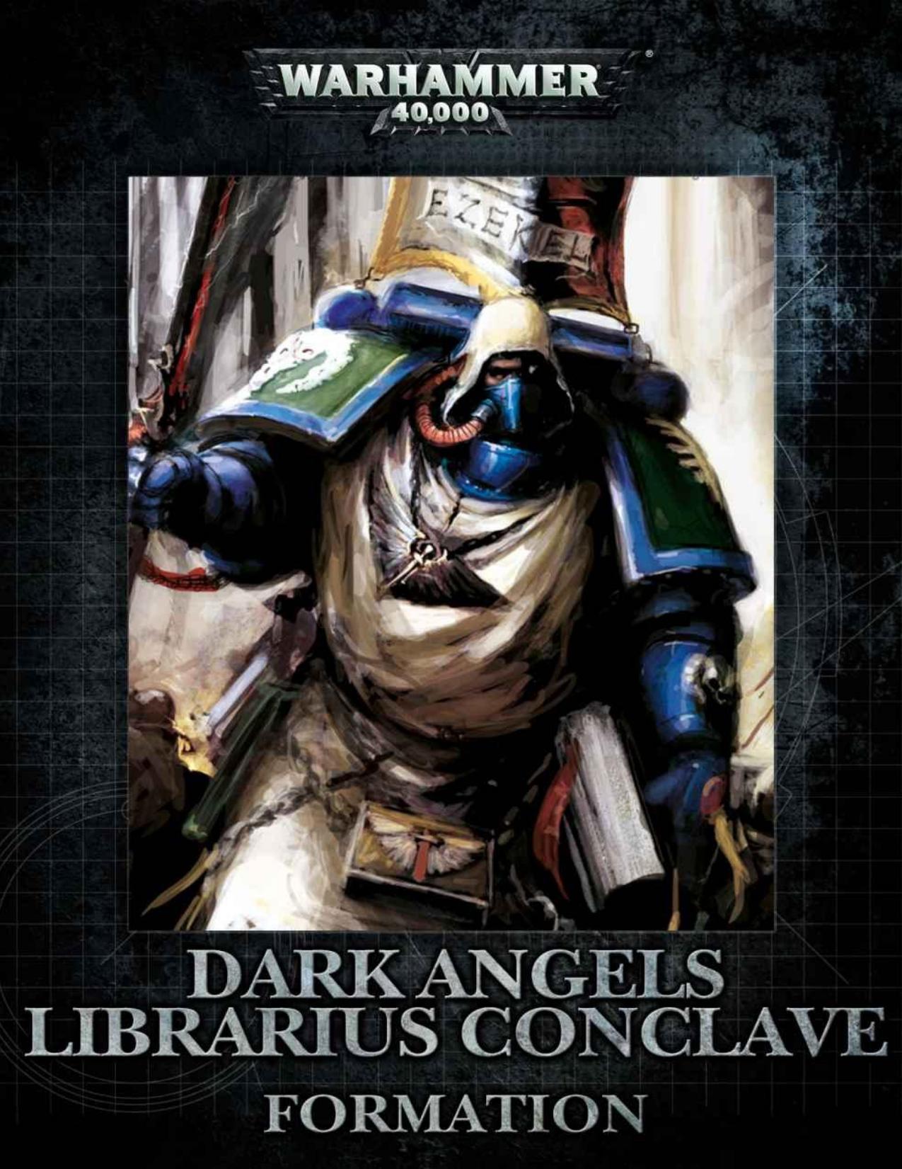 Dataslate-Dark Angels Librarius Conclave Formation