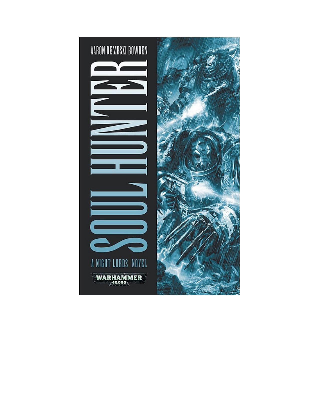 Microsoft Word - Soul Hunter.doc