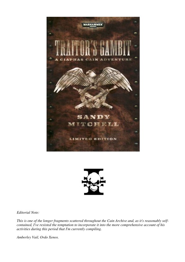 Traitor's Gambit