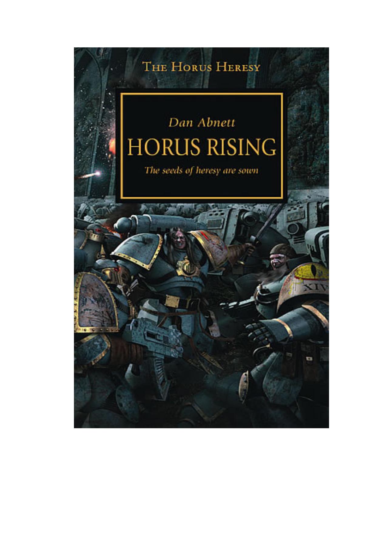 THE HORUS HERESY