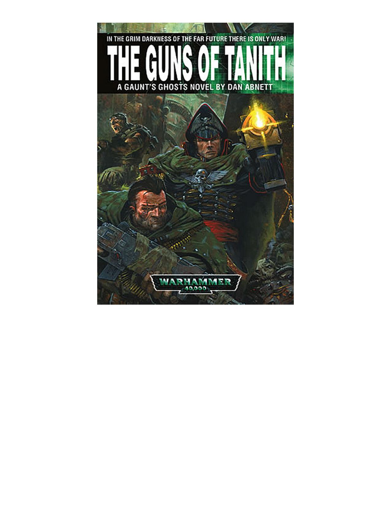 Microsoft Word - The Guns of Tanith.doc
