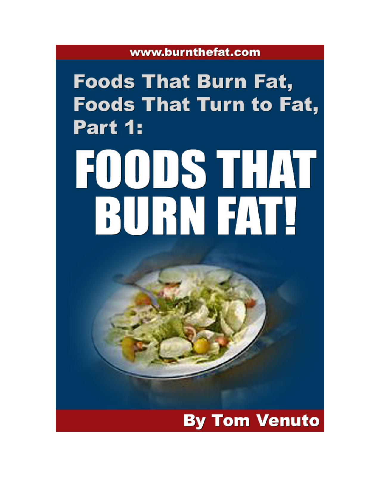 Foods That Burn Fat-Venuto