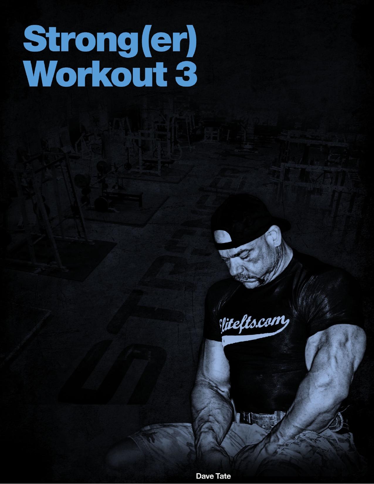 Strong(er) Workout Phase 3