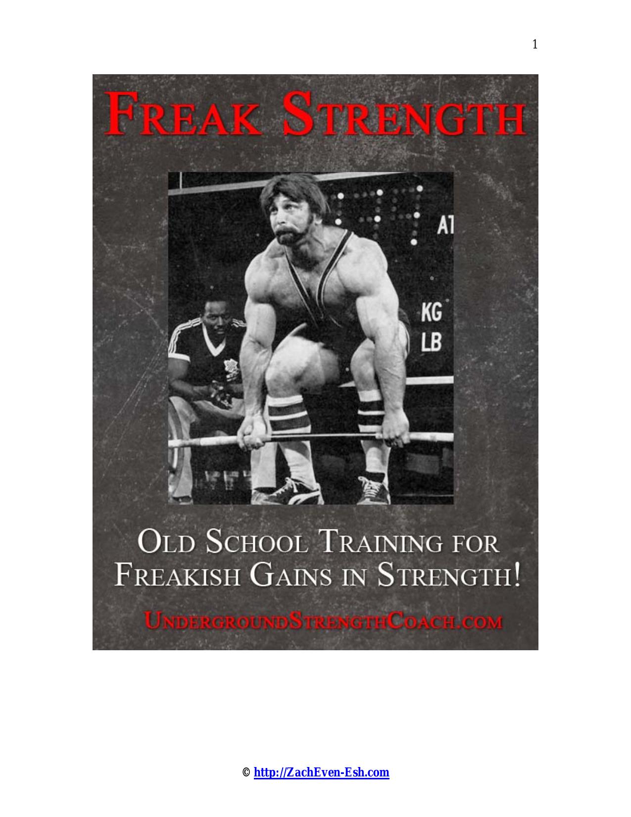Freak Strength