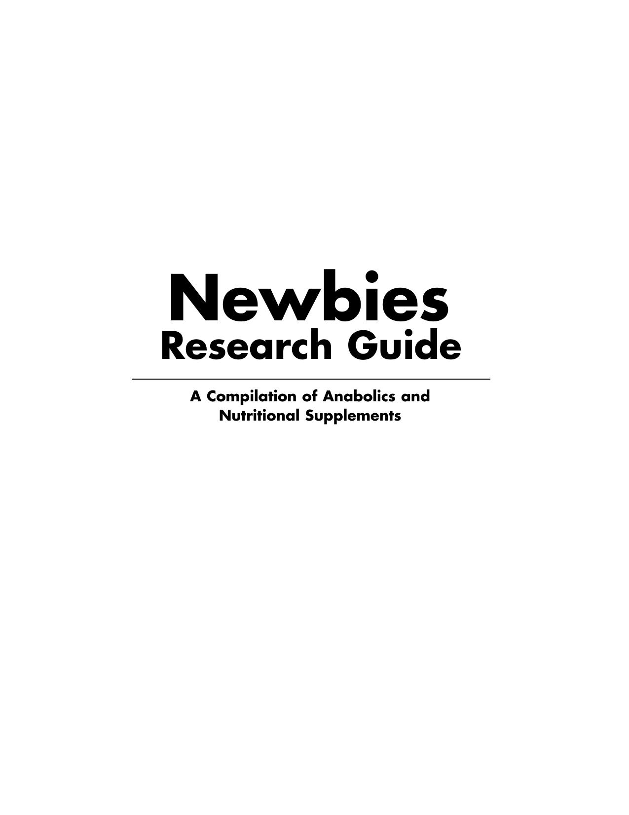 Supplement Directory