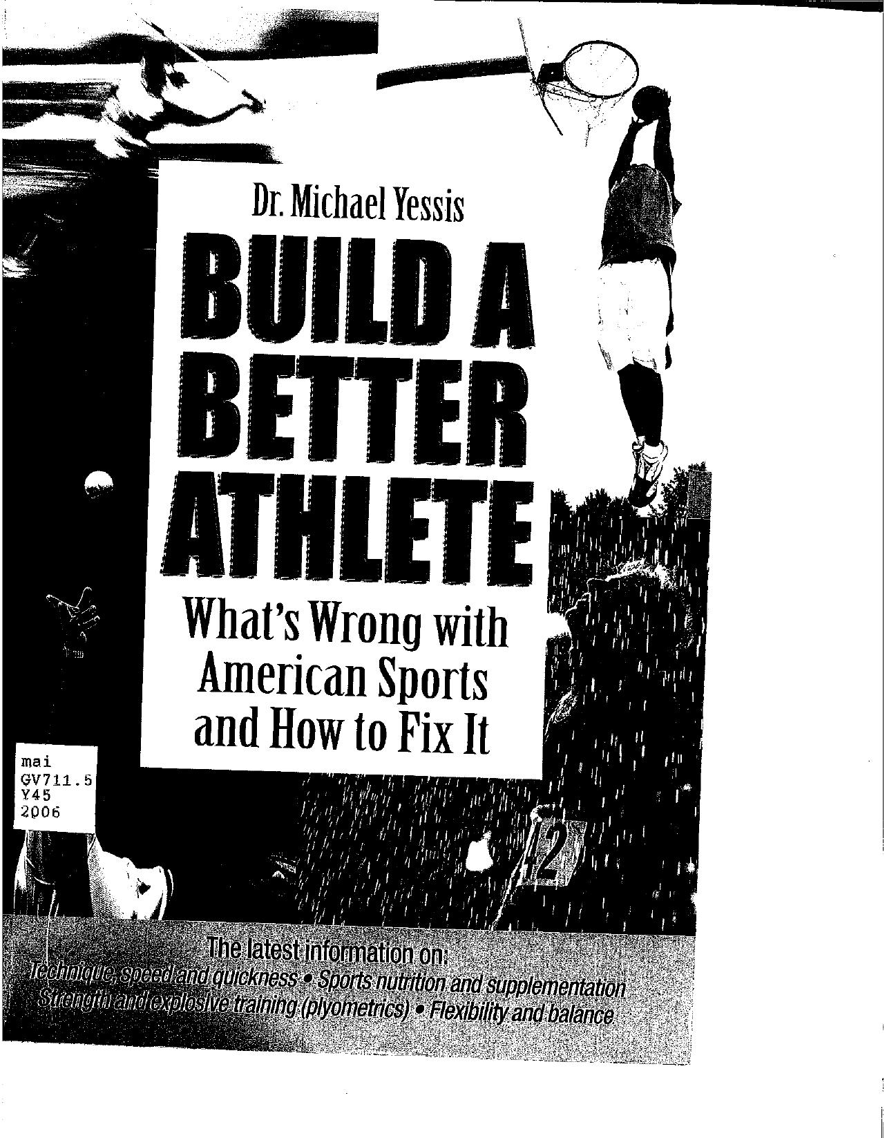 Build A Better Athlete-Yessis