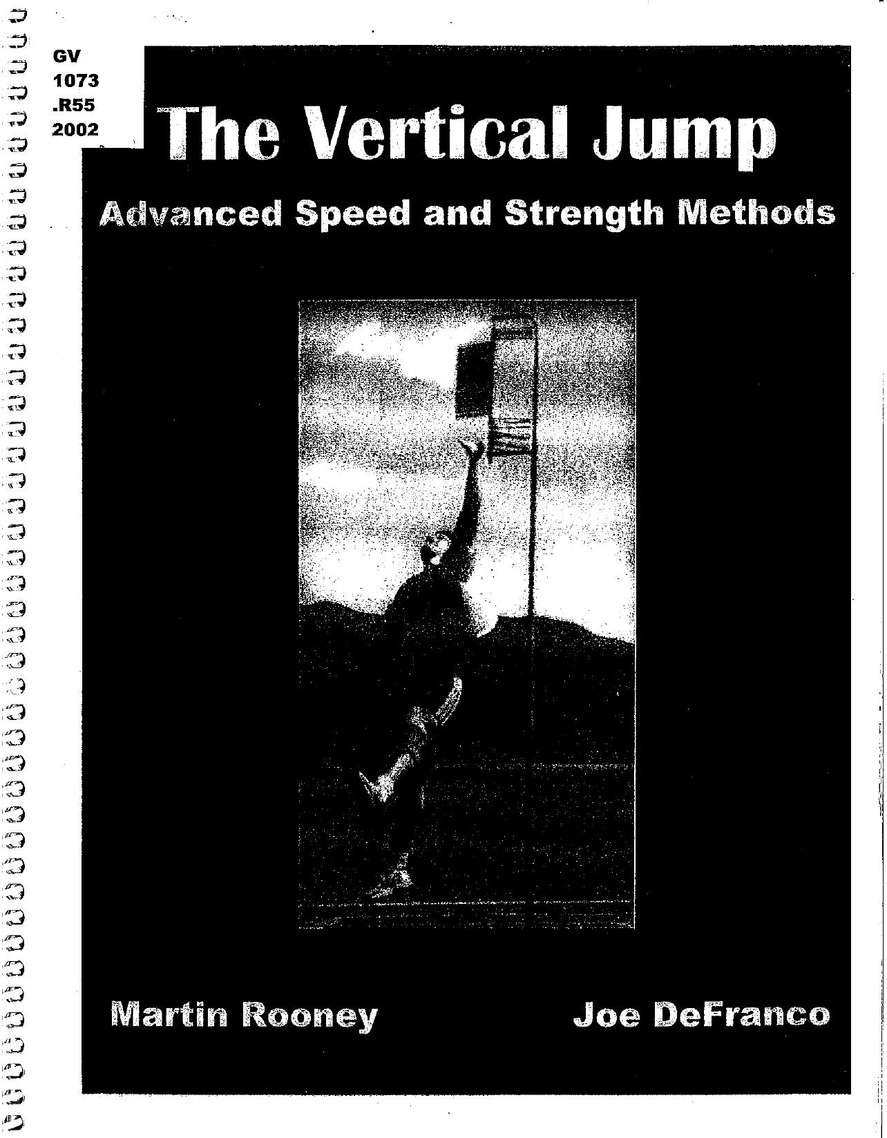 The Vertical Jump-Rooney et al