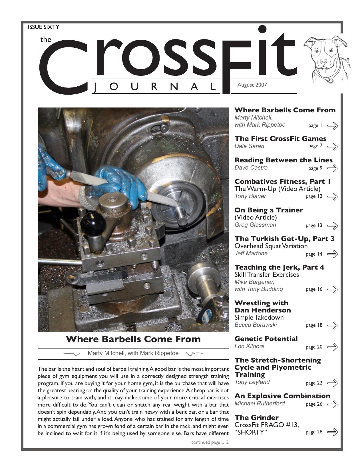 CrossFit Journal 60