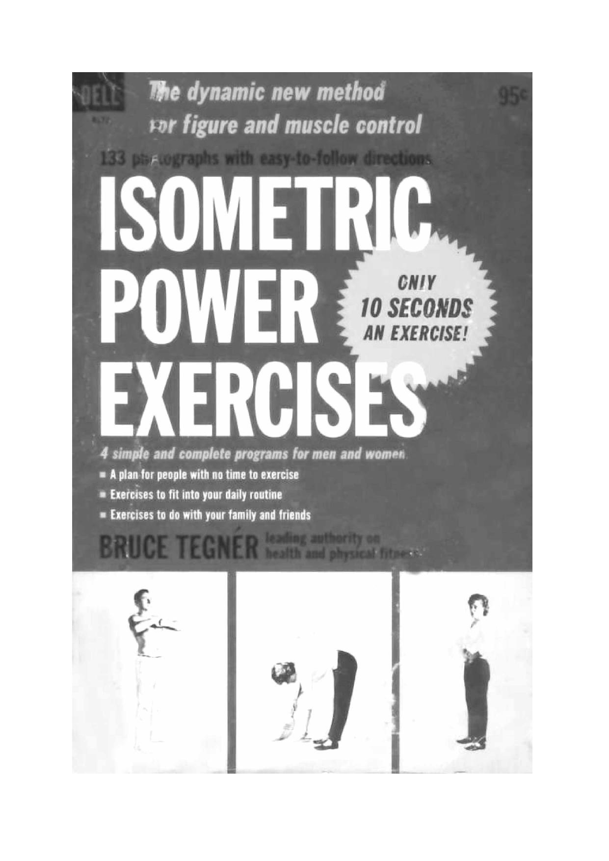 Isometric Power Exercises-Tegner