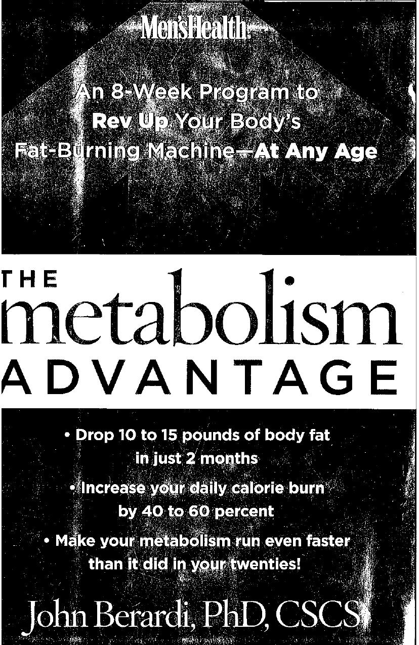 The Metabolism Advantage-Berardi