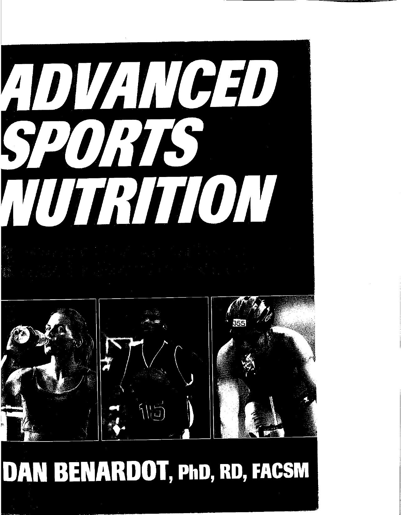 Advanced Sports Nurtition-Benardot