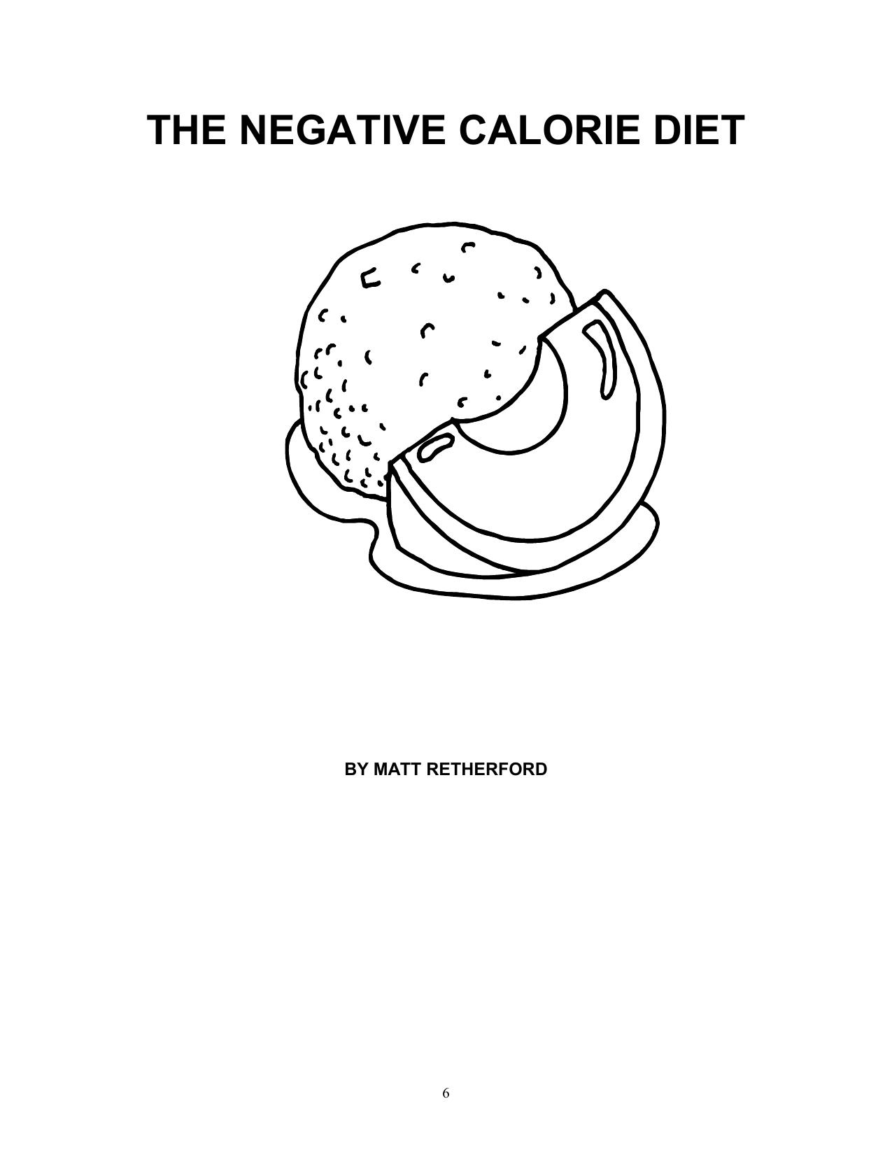 Microsoft Word - NegativeCalorieDietBookPDF.doc