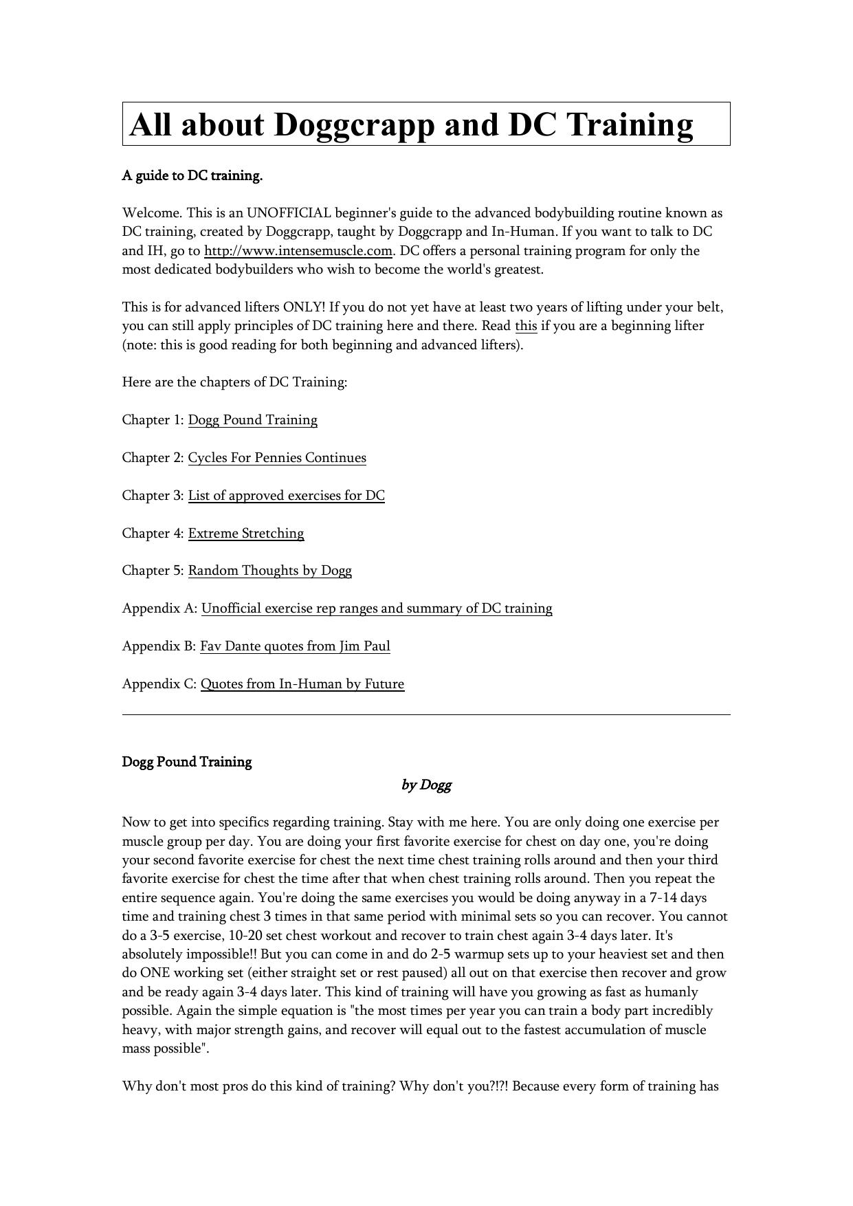 DoggCrapp-All About Doggcrapp and DC Training-Trudel