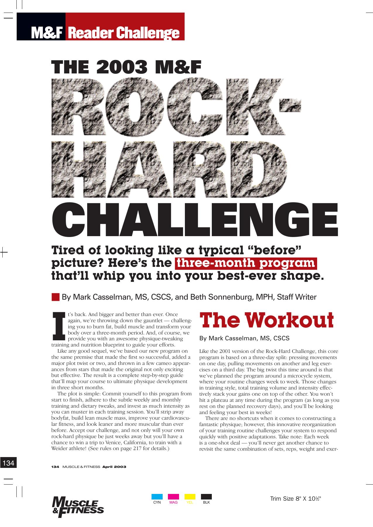 Rock Hard Challenge 2