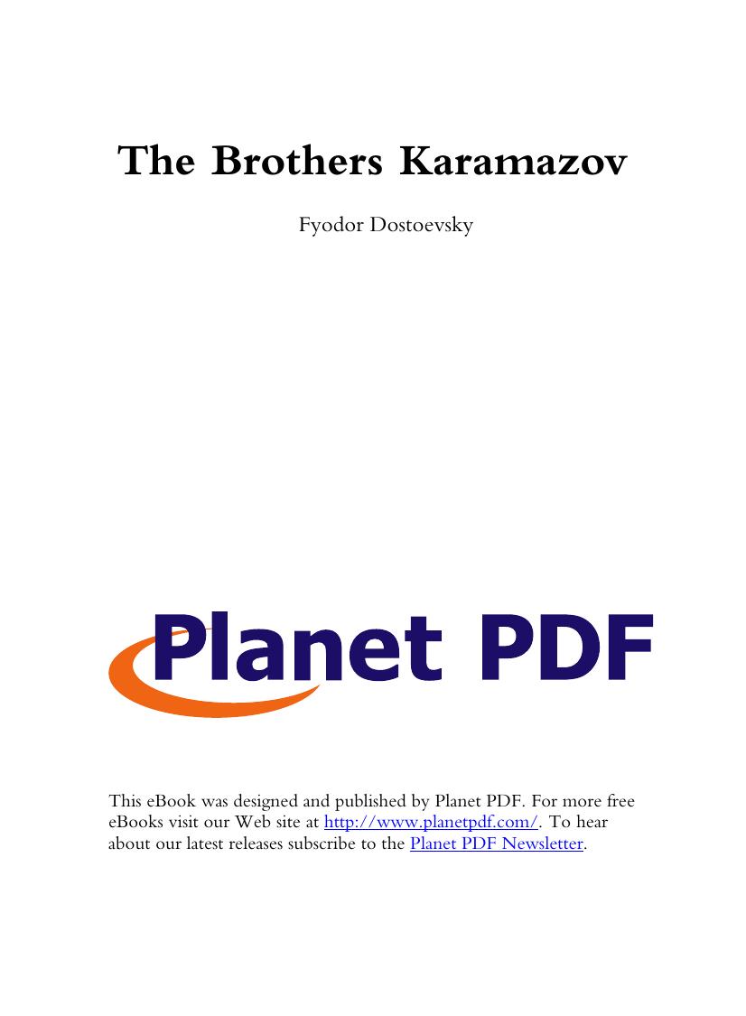 The Brothers Karamazov