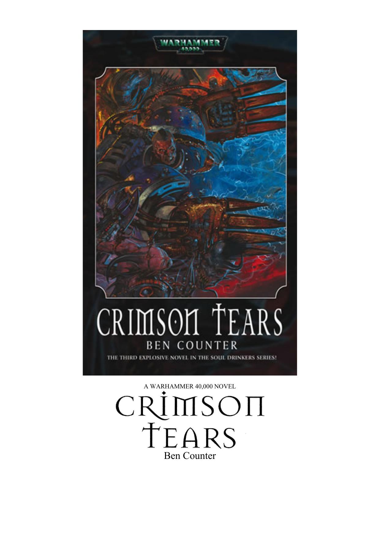 Microsoft Word - Ben_Counter_Crimson_Tears.doc
