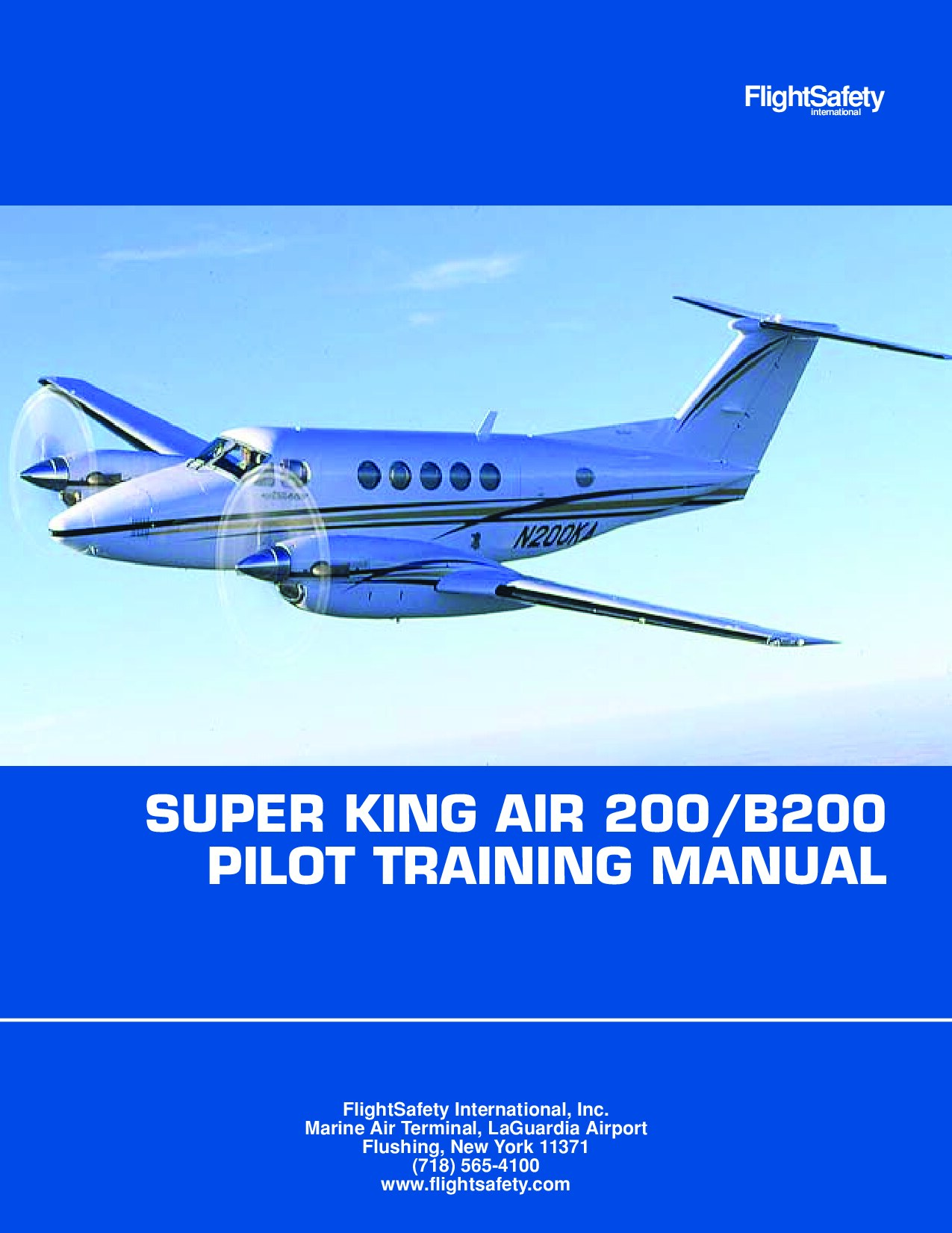 Super King Air 200/B200 Pilot Training Manual