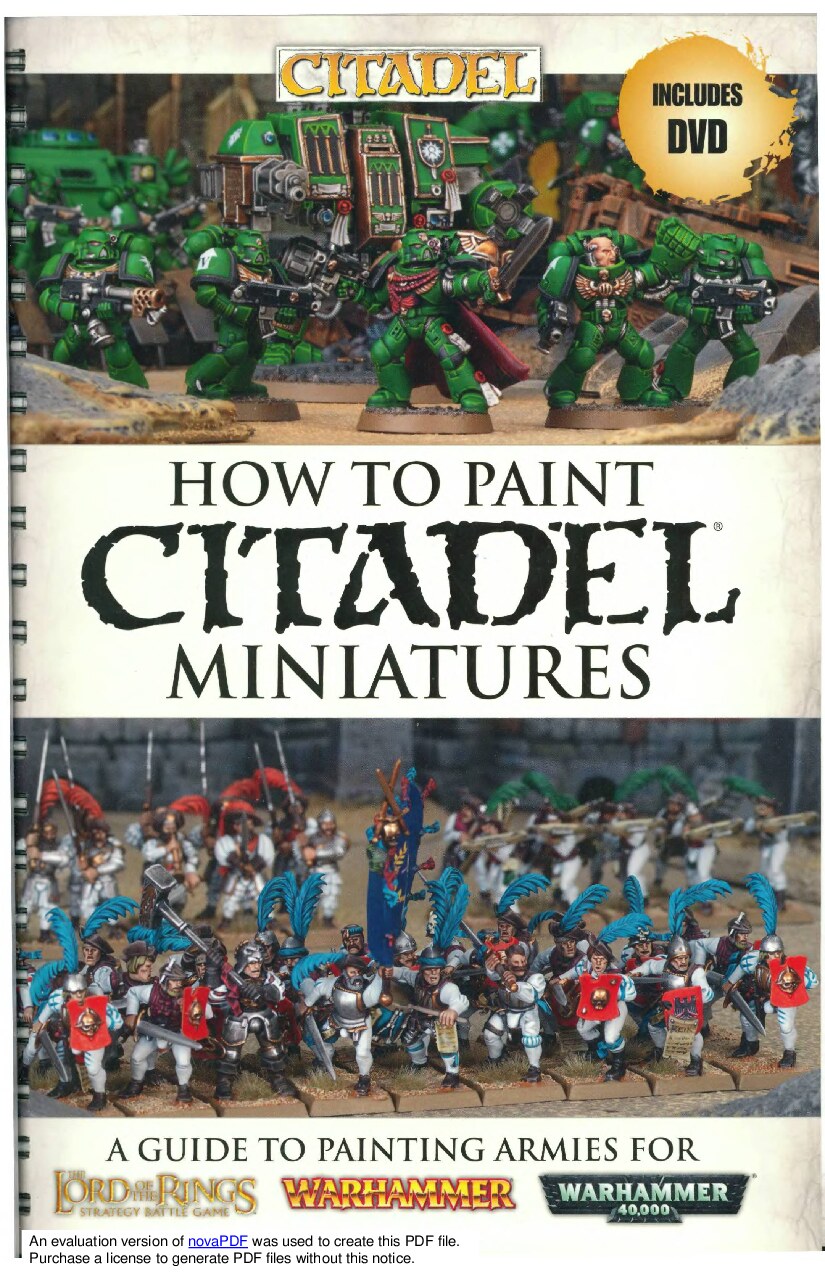 How to paint citadel miniatures (2012 .djvu