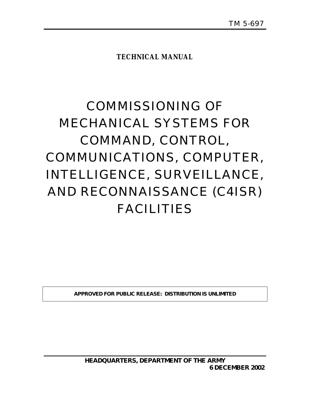 tm5-697 comm mech