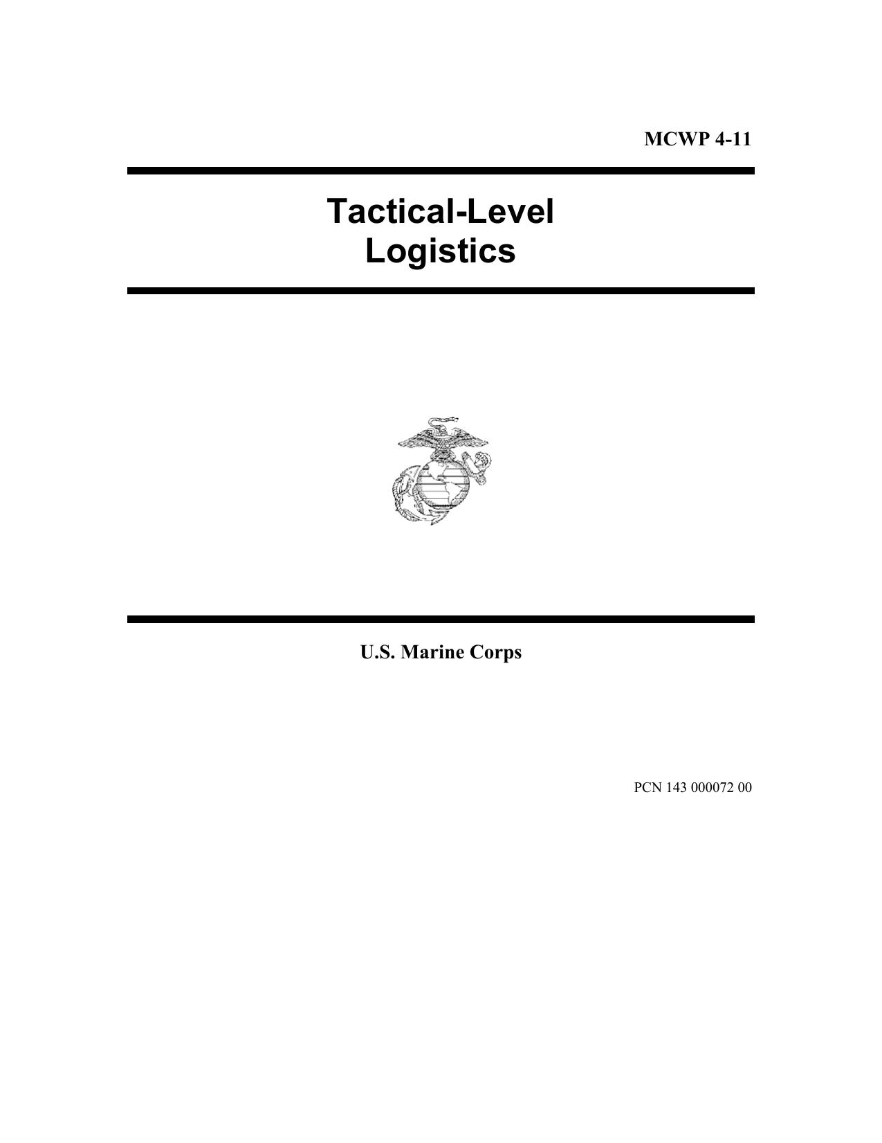 Tectical-Level Logistics