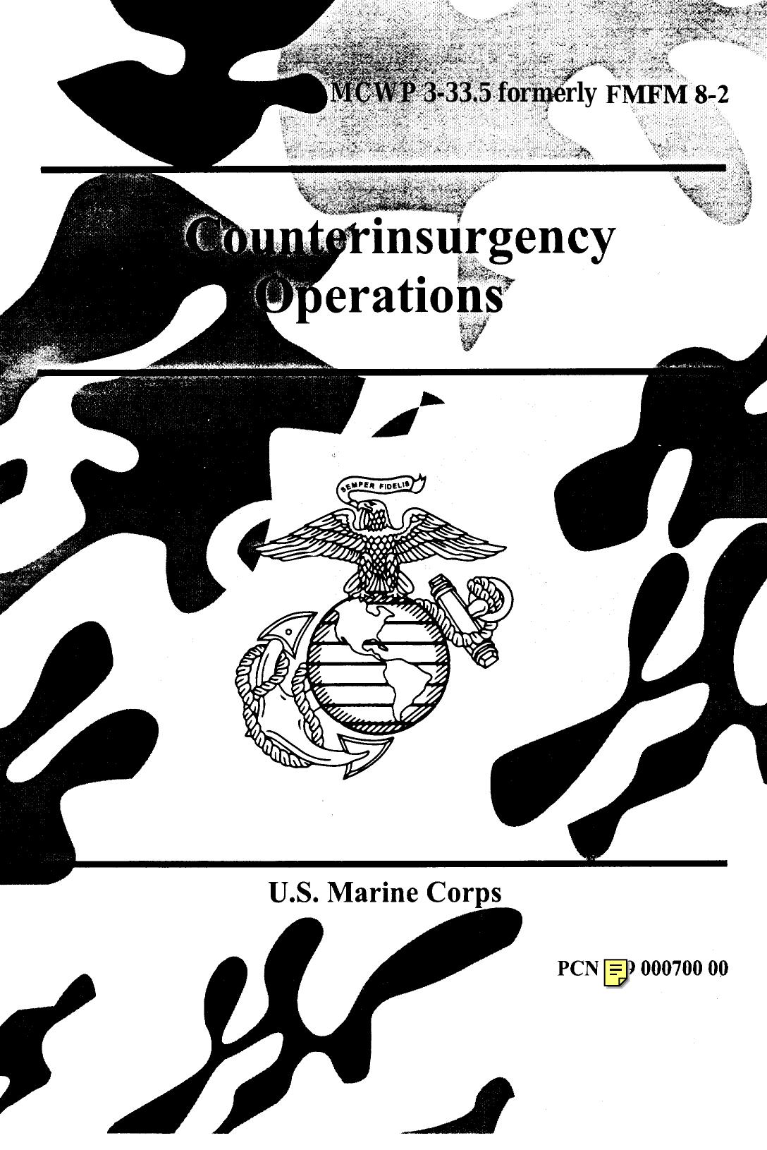 mcwp 3-33.5 counterinsurgency operations