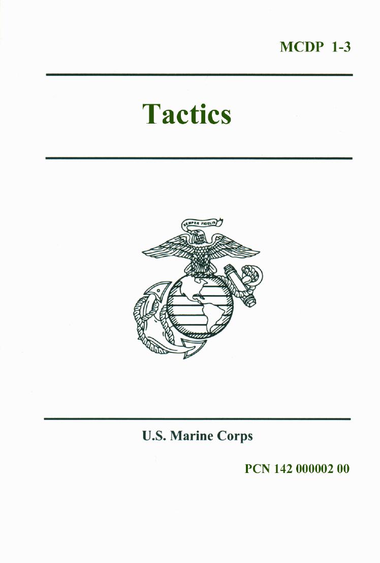 MCDP 1-3 Tactics, U.S. Marine Corps