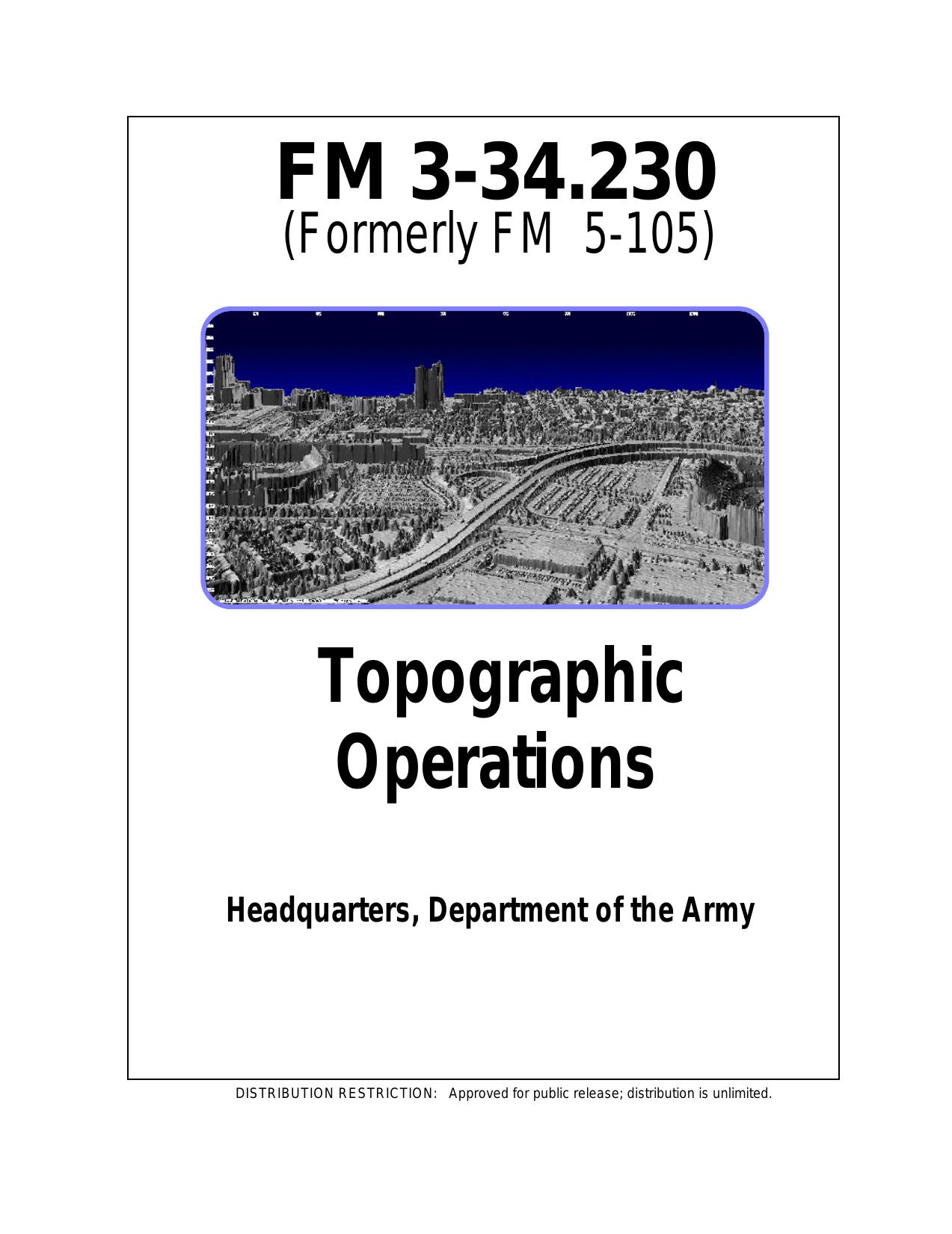 fm 3-34.230 topographic operations