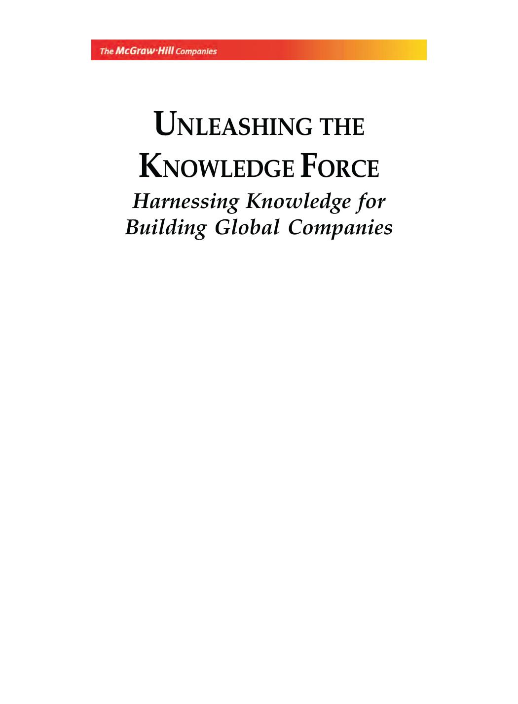 Unleashing the Knowledge Force.p65