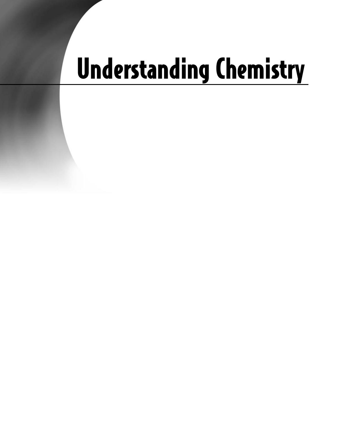 Understanding Chemistry Lovett Charles