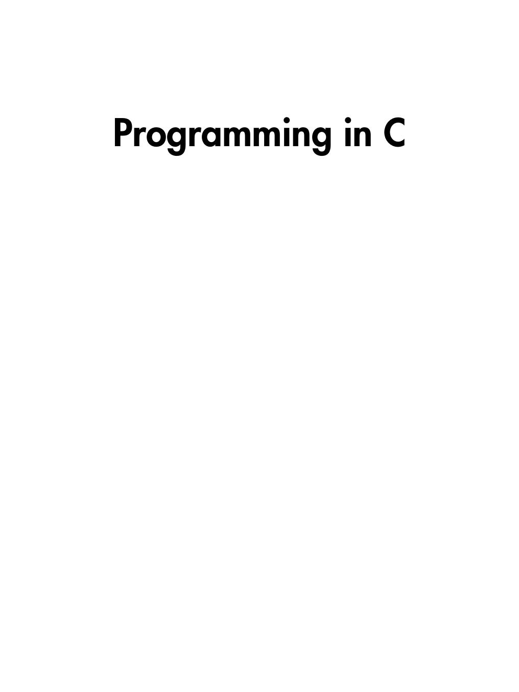 PROGRAMMING WITH C AU 17 Balagurusamy