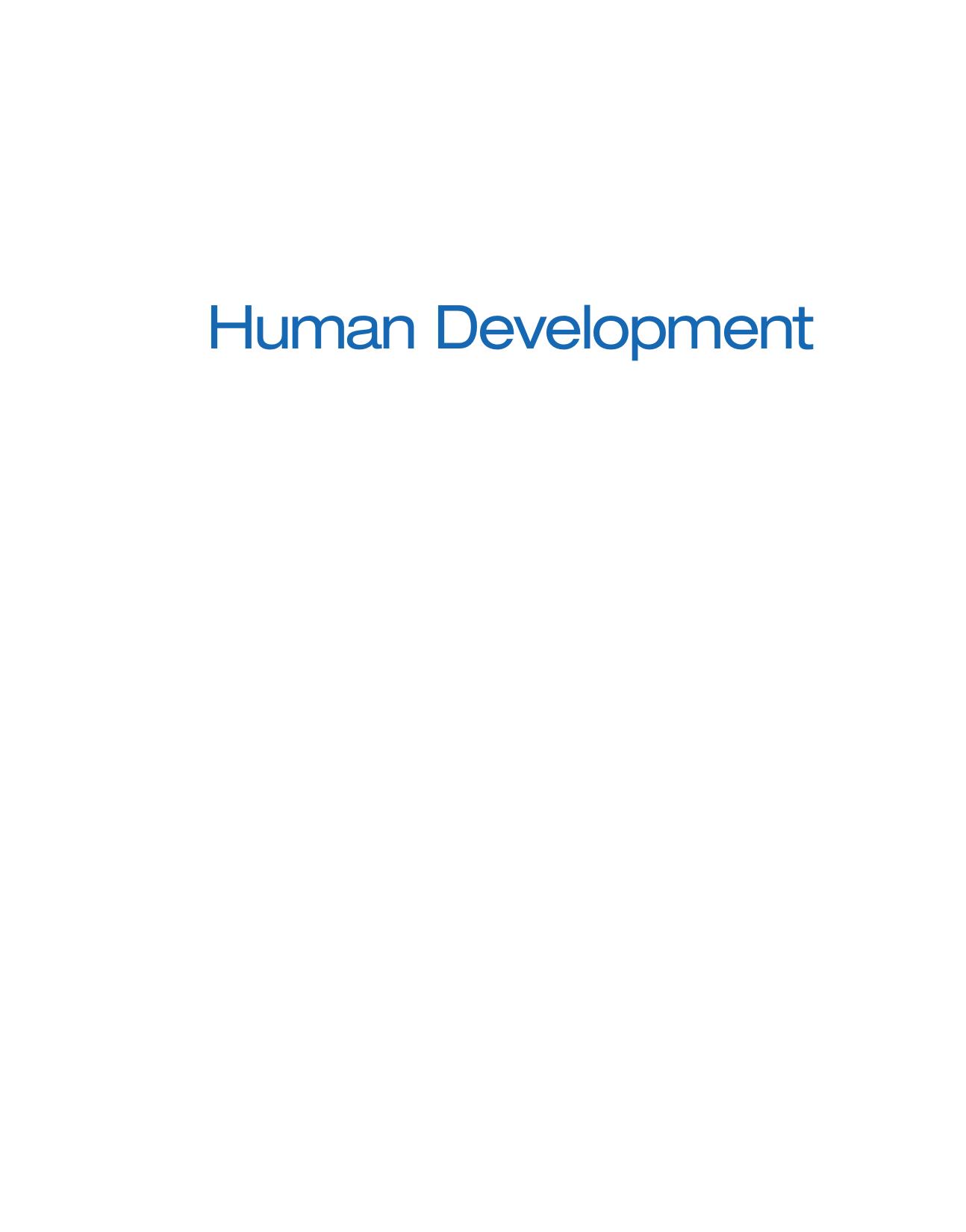 Human Development Papalia Diane