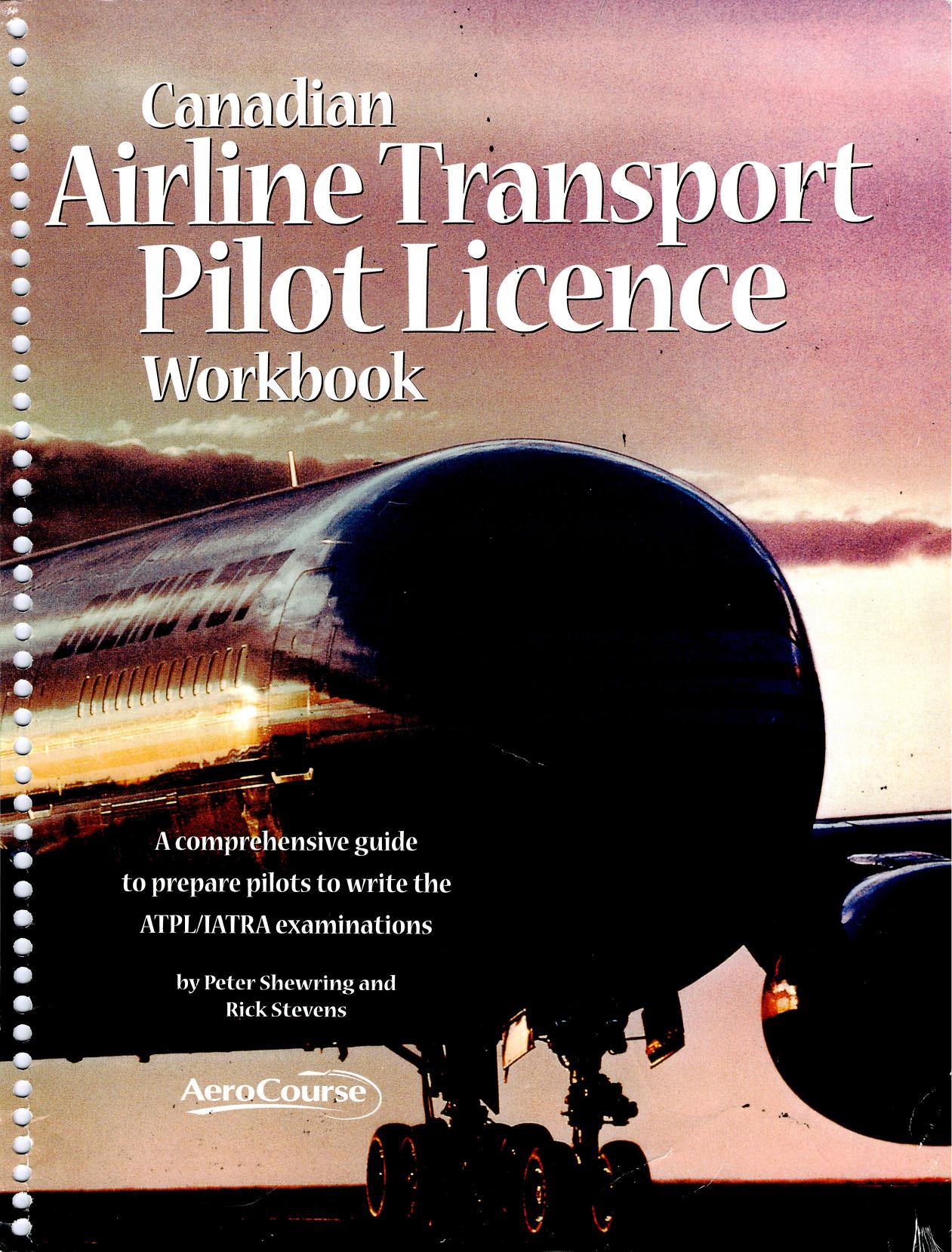 Canadian Airline Transport Pilot Licence Workbook