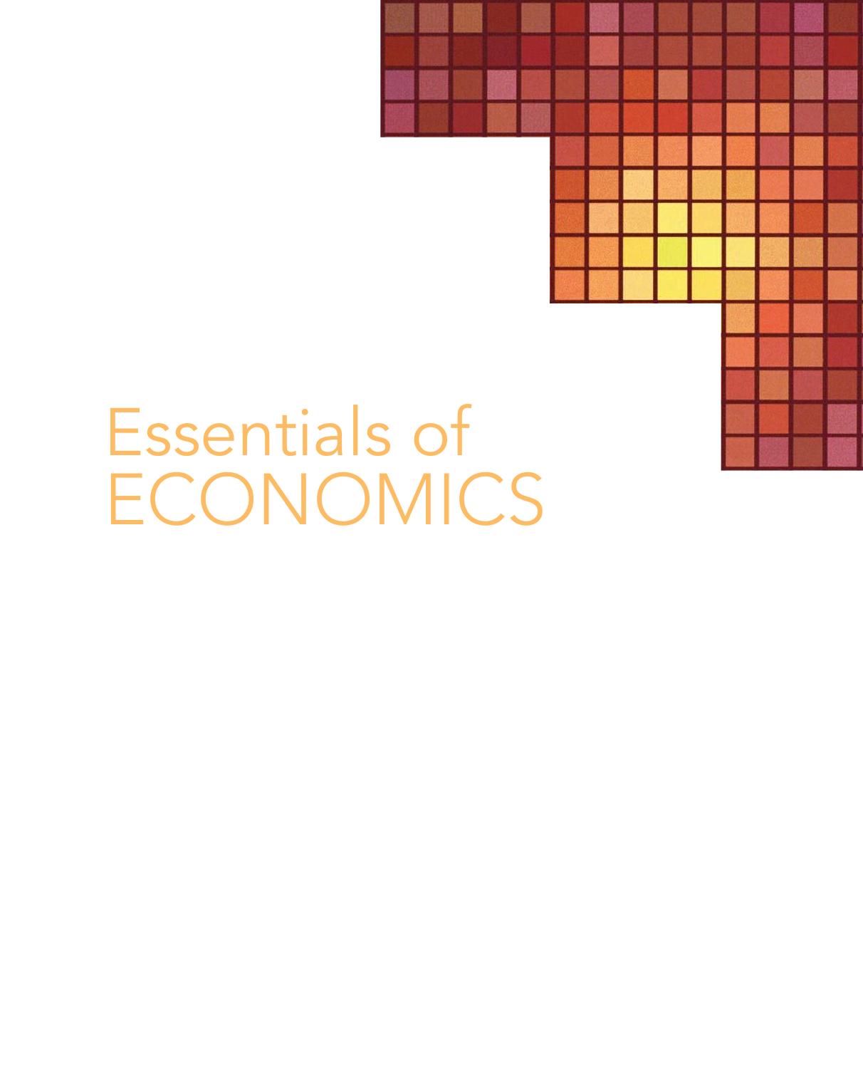 Essentials of Economics Brue Stanley