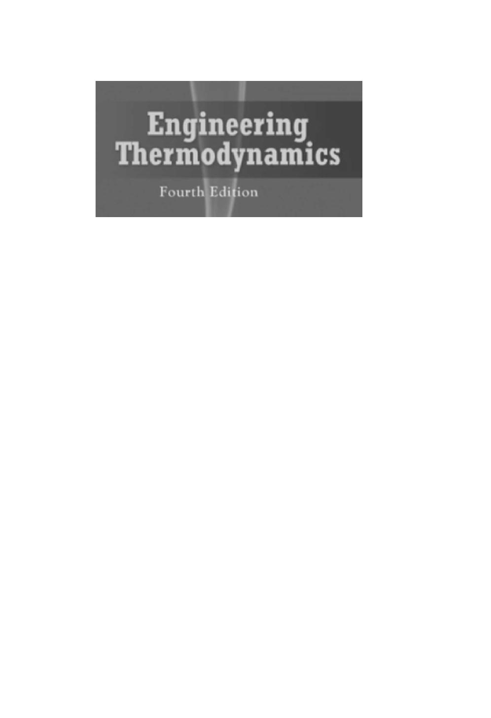 Engineering Thermodynamics 4 e NAG P K